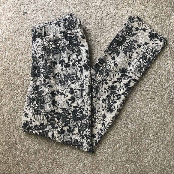 Disney Alice Through the Looking Glass Collection Pants Sz 6 by G by Giuliana - Picture 1 of 9